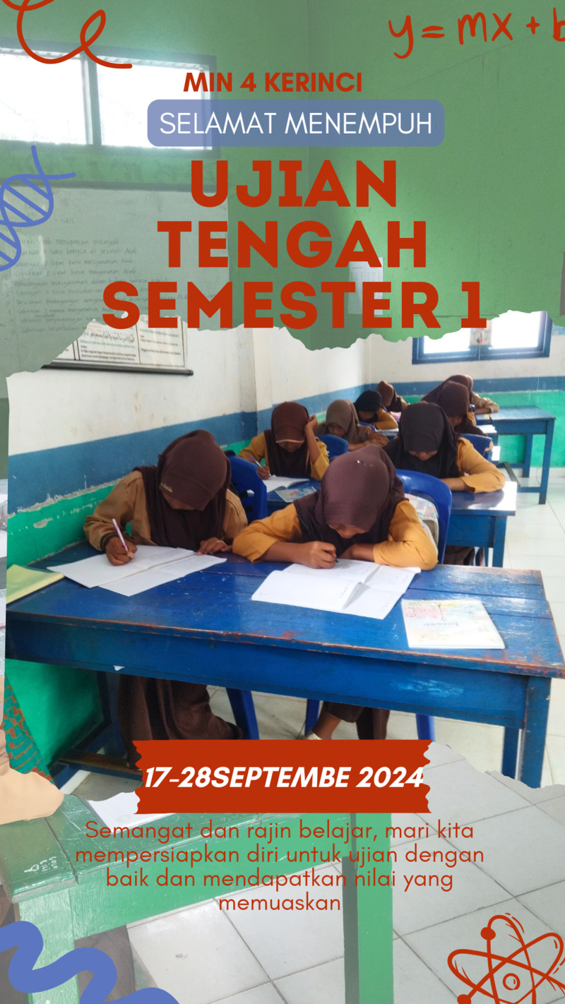UJIAN TENGAH SEMESTER DI MIN 4 KERINCI SEBAGAI BAHAN EVALUASI GURU DALAM PELAKSANAAN PROSES KEGIATAN BELAJAR DAN MENGAJAR