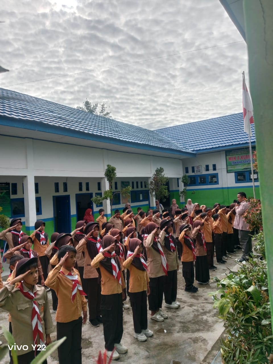 Kegiatan Pramuka Di MIN 4 Kerinci Tingkatkan Kedisiplinan Siswa