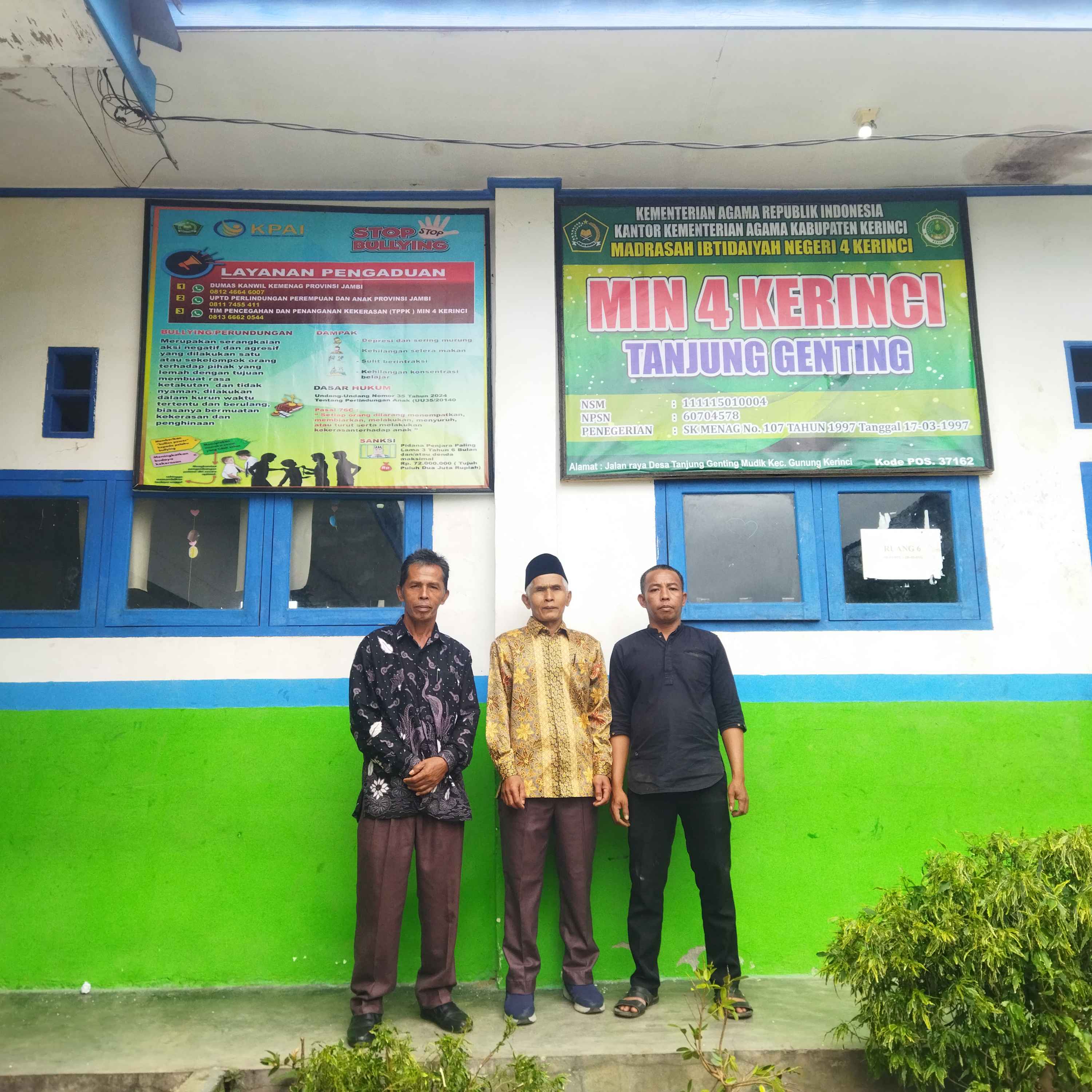 Min 4 Kerinci Bentuk Satgas AntiBullying Di Lingkungan Madrasah